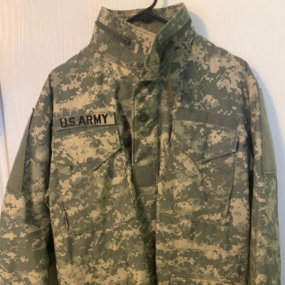 Barely Used Army ACU Field Jacket